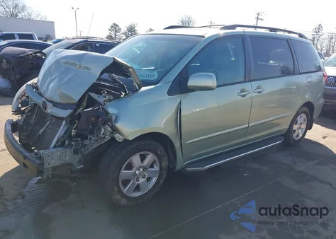 2008 Toyota Sienna Xle из США, поврежденный, VIN 5TDZK22C88S218698